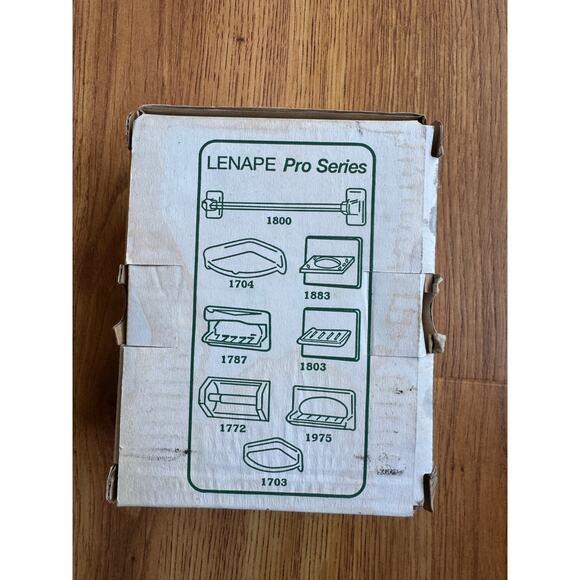 Lenape 1975-01 white tub soap dish - Professional series. - Picture 3 of 10